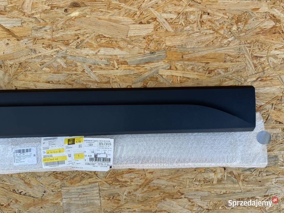 Listwa drzwi przód prawa rh Audi Q5 8R0 I 1 Sieraków sprzedam