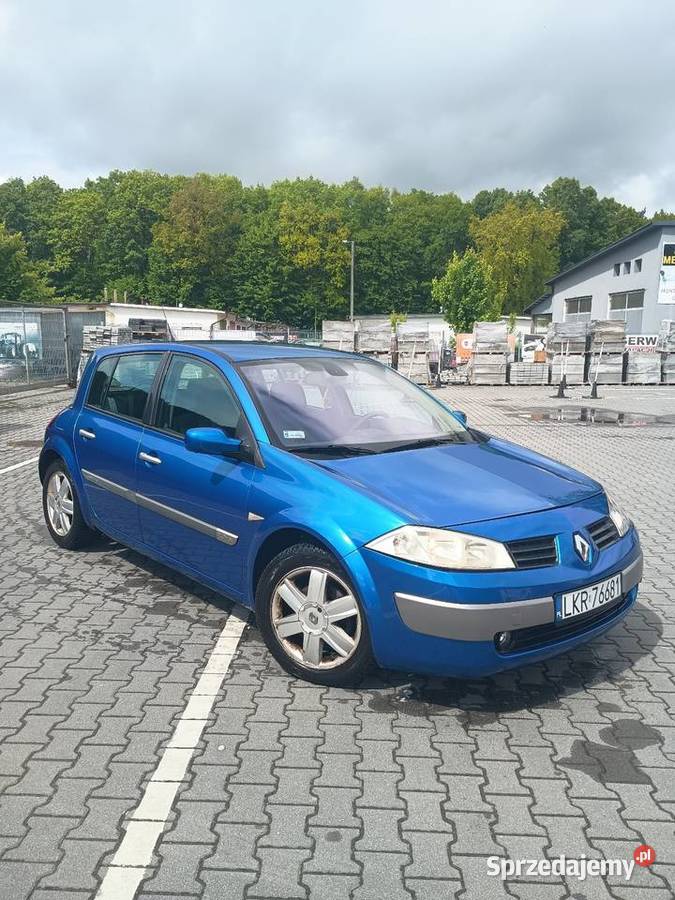 Renault Megane 2 20 benzyna Rok produkcji 2003 lubelskie Kraśnik