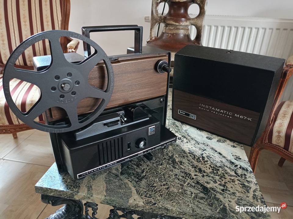 Zabytkowy Projektor Filmowy Kodak 8mm i Super 8 wielkopolskie
