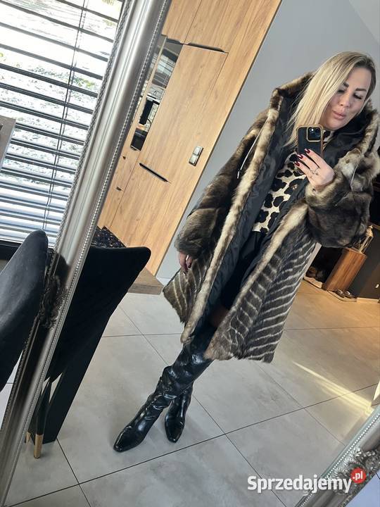 Sprzedam w stanie idealnym futro z wilka LXL Kraków