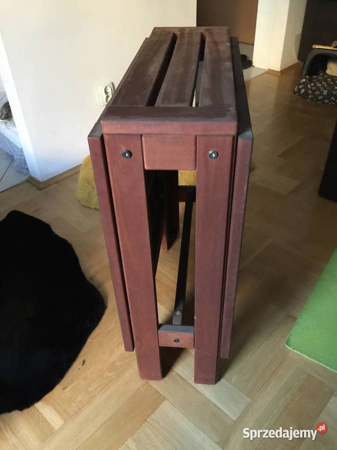 Stół rozkładany tarasowy IKEA drewno Warszawa