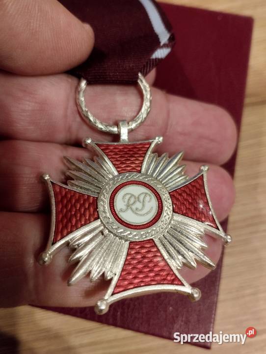 Srebrny Krzyż Zasługi III RP nadaniowy Poznań