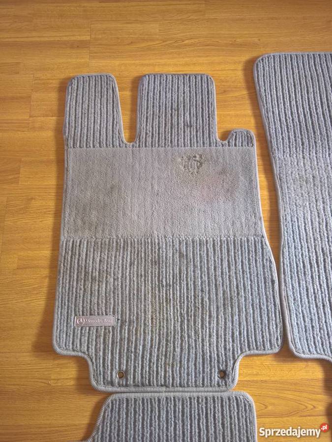 Dywaniki mercedes w220 oryginalne siwe szare Szczecin sprzedam