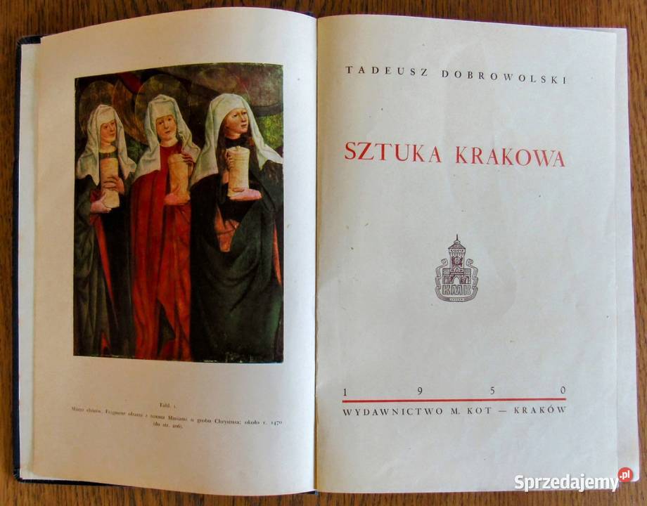 Pierwodruk Sztuki Krakowa z 1950 r Bychawka Trzecia