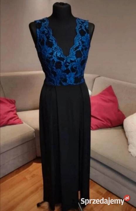 Elegancka sukienka maxi na wyjątkowe okazje łódzkie Łowicz sprzedam