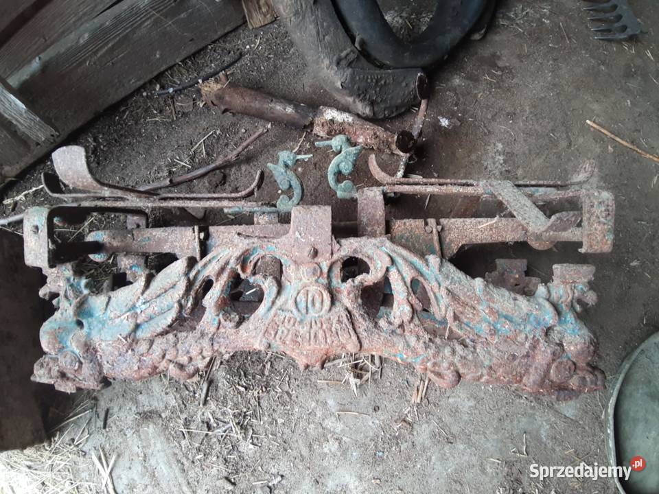 Zabytkowa waga szalkowa Juliusz Sperling 10 świętokrzyskie Żerniki Dolne