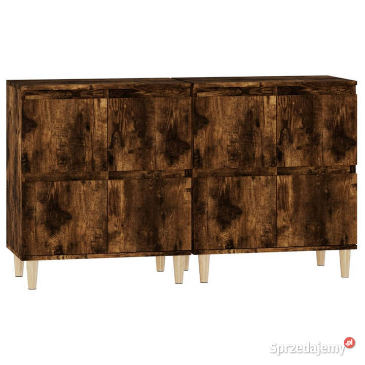 Komody 2 przydymiony dąb 60x35x70 WM3185756