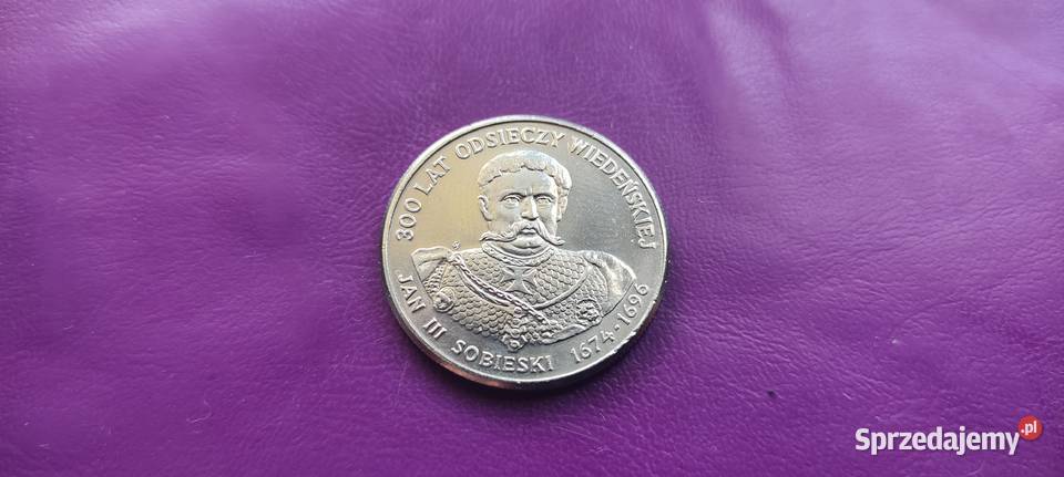 Moneta PRL 50 ZŁOTYCH 1983 JAN III SOBIESKI Pruszków