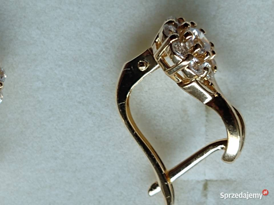 Złote kolczyki Apart nowe Kolczyki Łódź