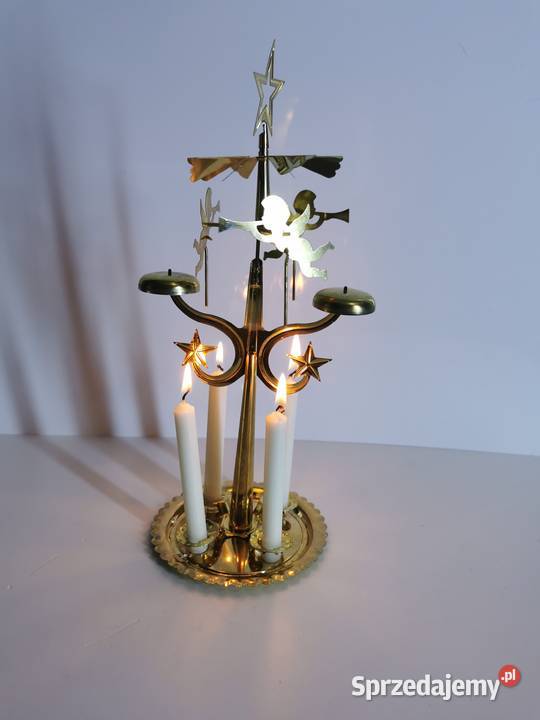 świecznik karuzela vintage ozdoba nieużywana Lublin sprzedam
