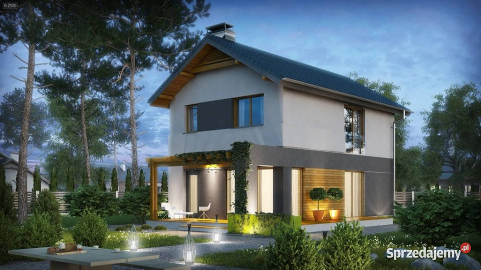 Nowy dom 11148m2 działka 542m2 Bodzechów gazowe świętokrzyskie