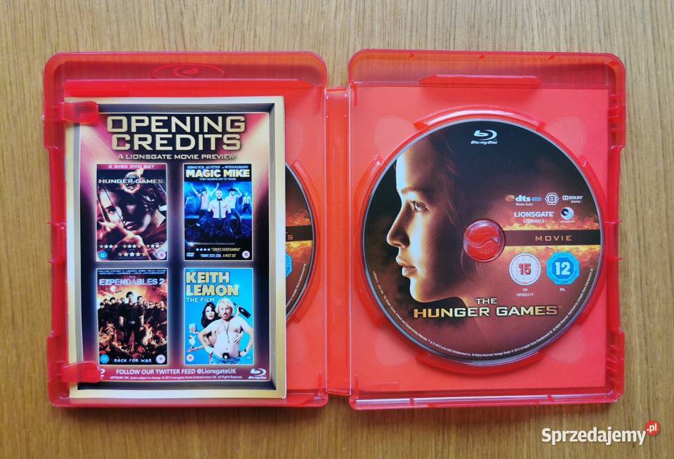 The Hunger Games Igrzyska Śmierci 2x Bluray En Parzęczew