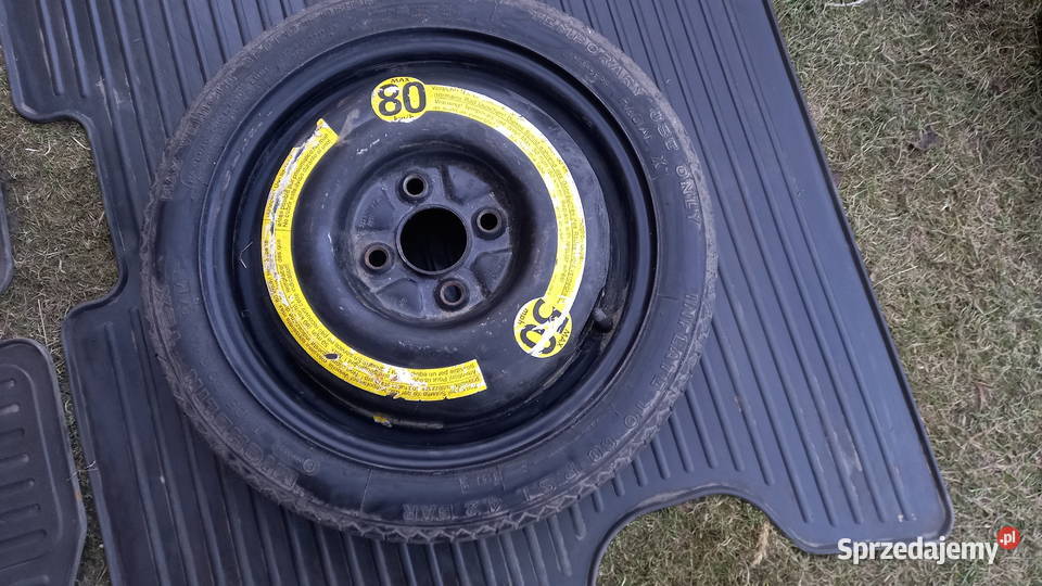 Koło dojazdowe dojazdówka 11570 R15 4x100 10km Jaworzno