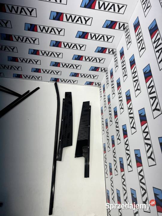 BMW X3 F25 LISTWY ZEWNĘTRZNE SHADOWLINE CZARNY