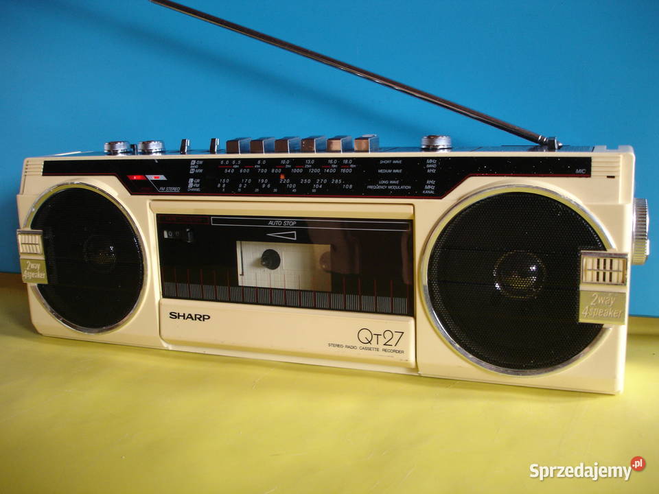 Radiomagnetofon SHARP QT27H Zielona Góra