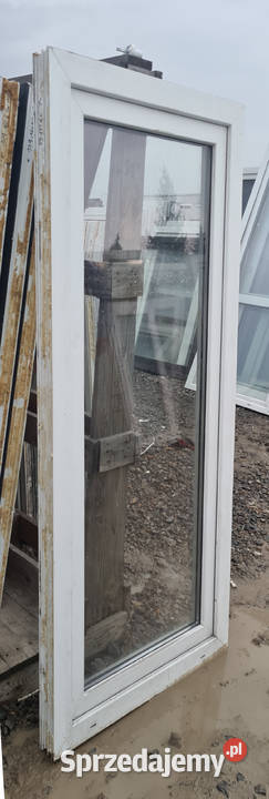 OKNA KacprzaK OKNO PCV 79X175 Używane Plastikowe Siedlce