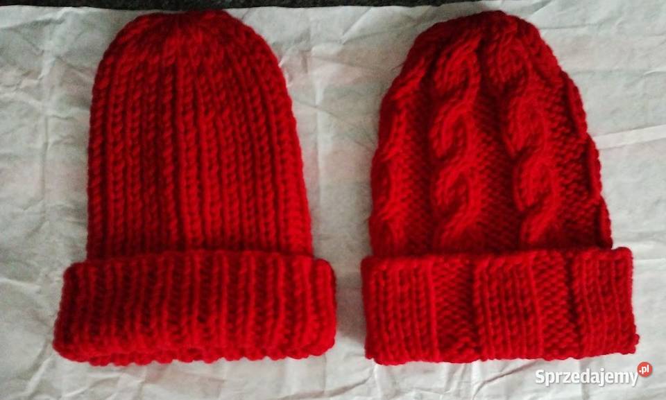 Czapka damska wykonanie na drutach na zamówienie Wrocław