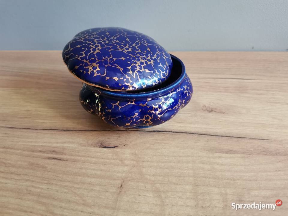 Stara bomboniera porcelana porcelit Chodzież Ira Katowice