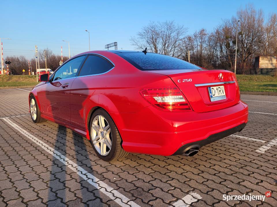 MercedesBenz C250 W204 coupe panoramadach Wrocław