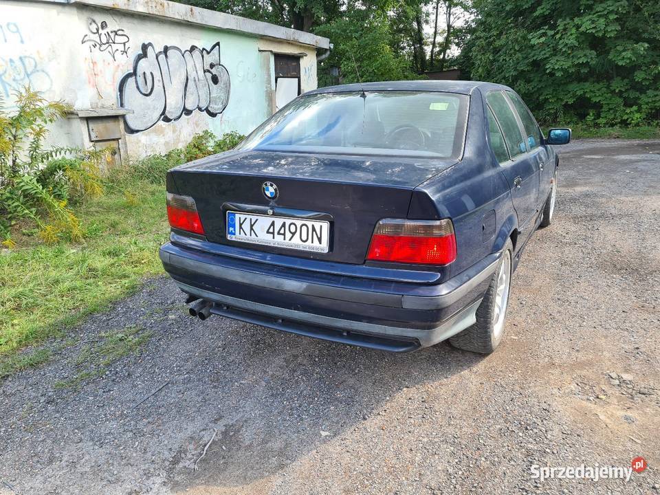 BMW E36 25TD 236000km małopolskie Kraków sprzedam