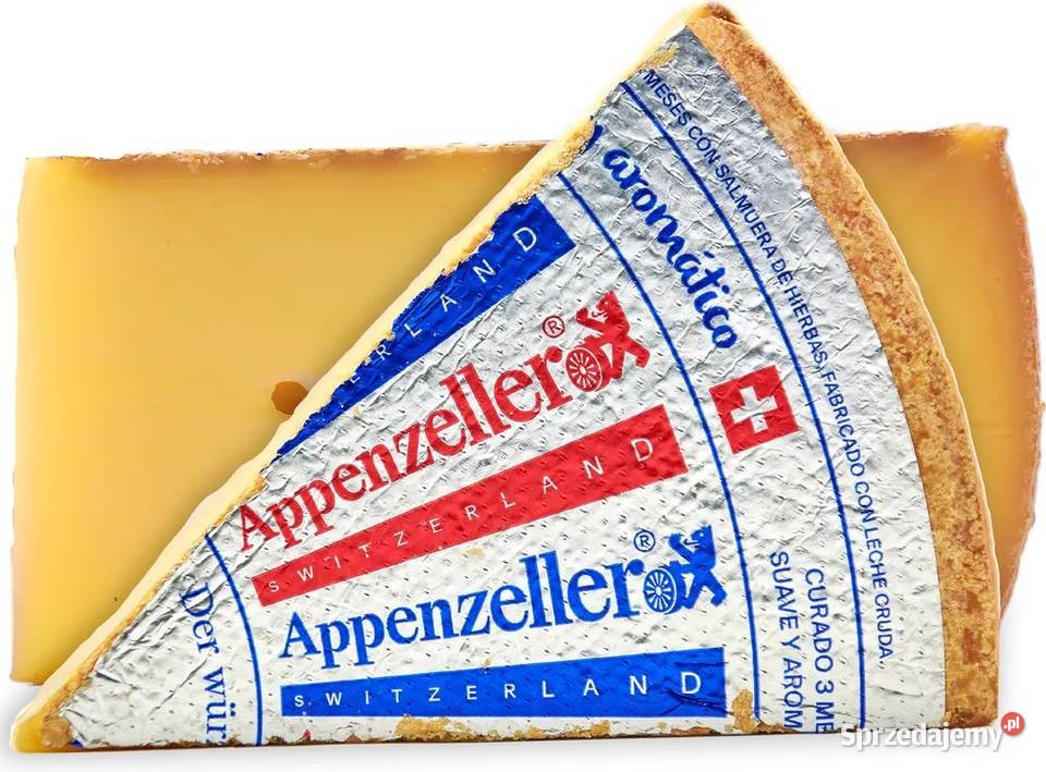 Appenzeller Ser twardy szwajcarski ok 08 x 2 ok