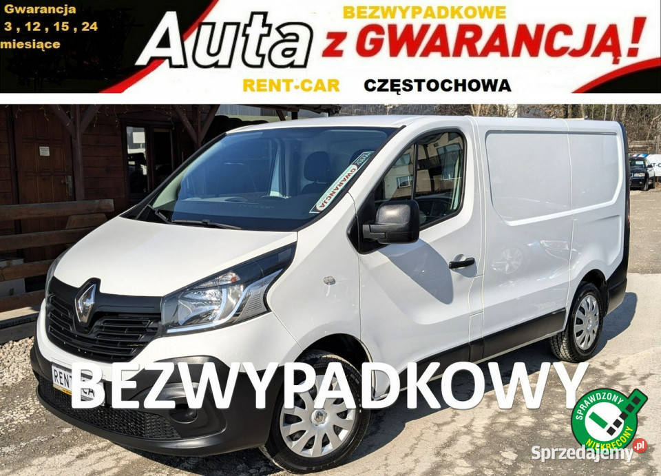 Renault Trafic 16D121OPŁACONYBezwypadkowyBUS tempomat Częstochowa