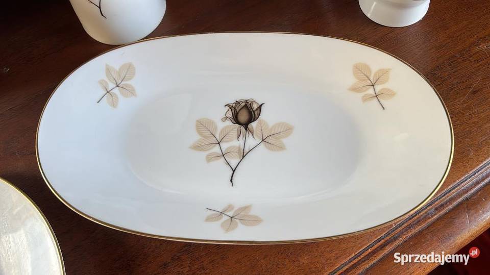 Wyższy wazon Rosenthal Schattenrose Form 2000 Gdańsk