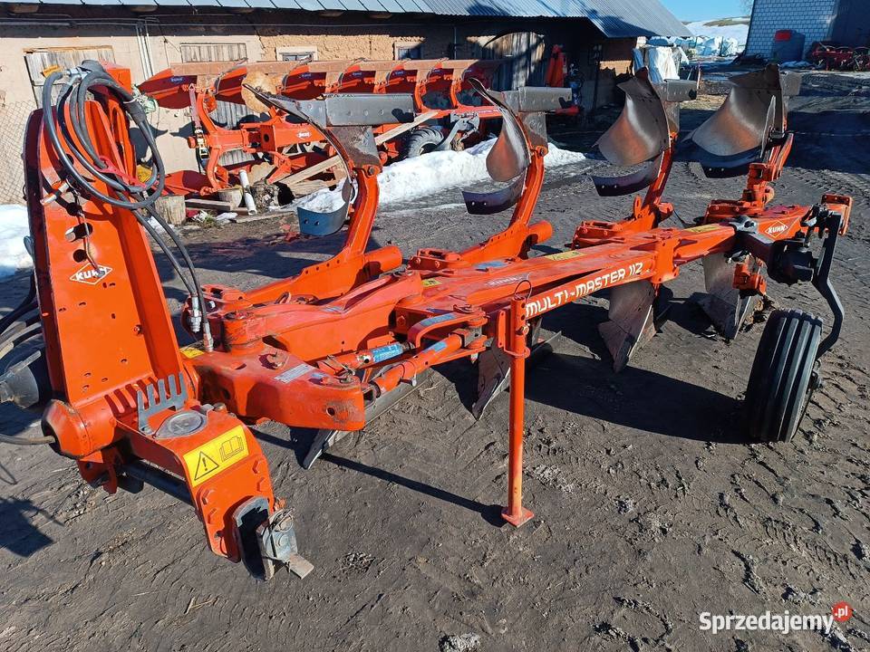 Pług Kuhn multimaster 112 Suwałki sprzedam
