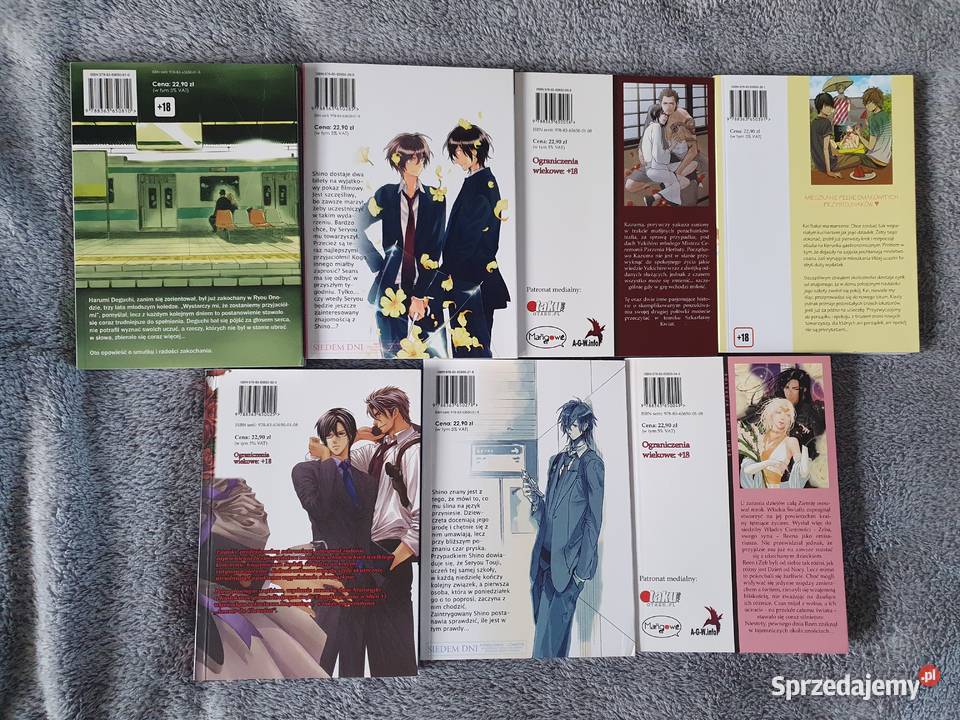 Kolekcja BL zestaw 15 tomów MANGA Gdynia
