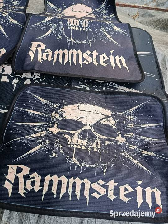 Dywaniki samochodowe bagażnik RAMMSTEIN podkarpackie Rzeszów sprzedam