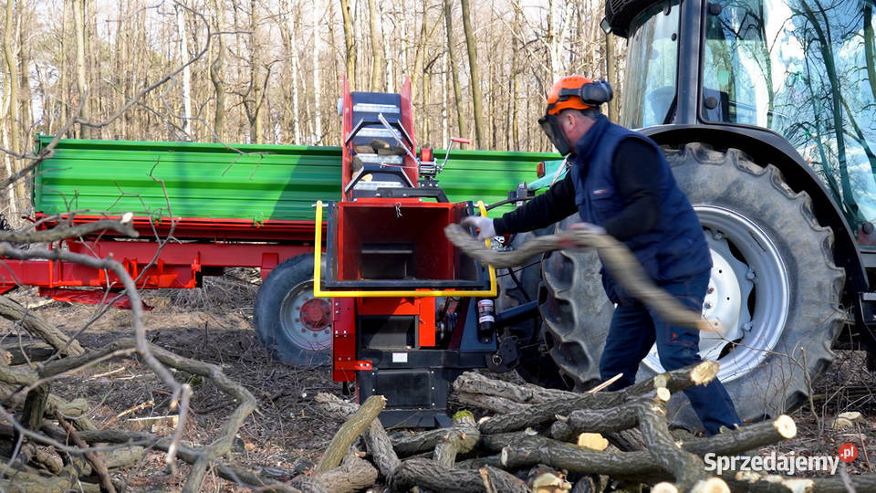DUZY Rębak do gałęzi REMET RP200 rozdrabniacz