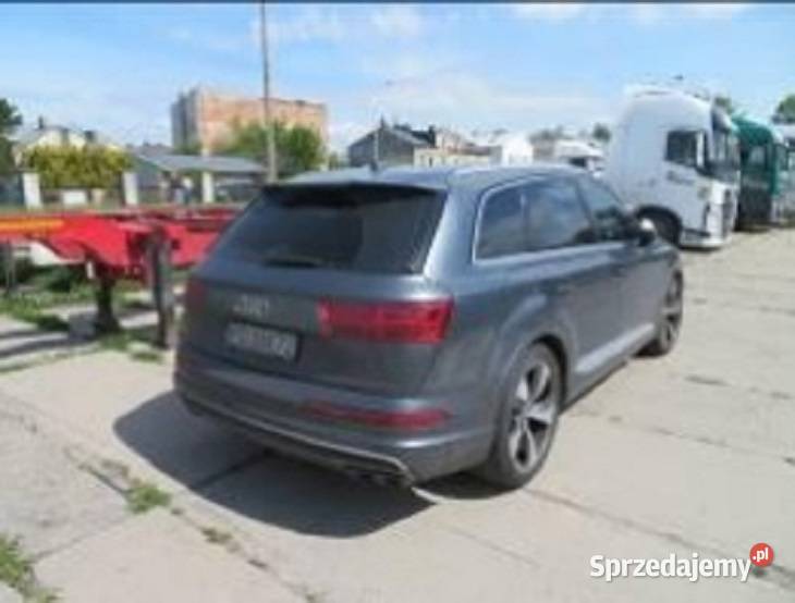AUDI SQ7 2016 2AK72 Syndyk sprzeda