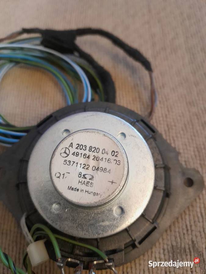 Mercedes W203 głośnik bose A2038200402 wiązka pomorskie Gdańsk