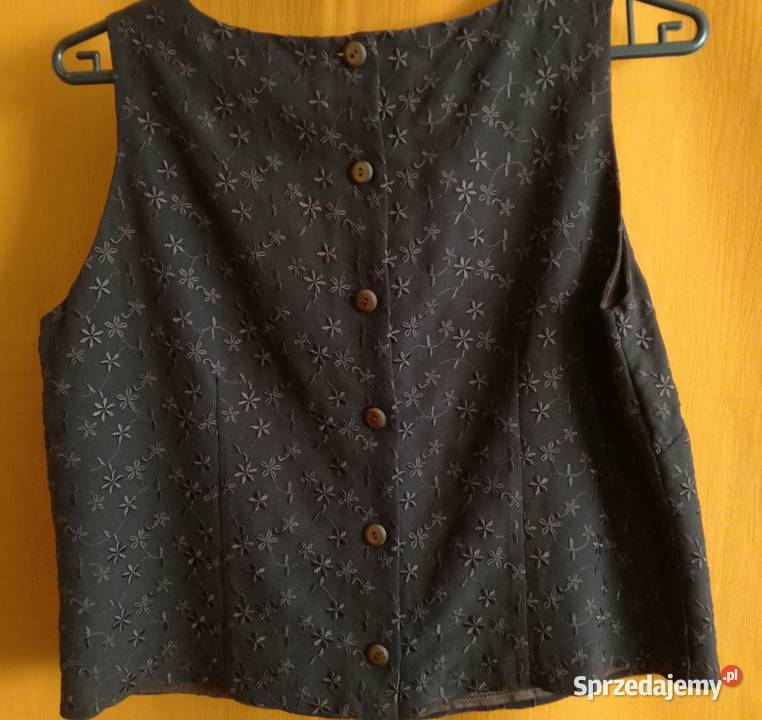 Bluzka bez rękawów z tyłu rozpinanaRozmiar M Łódź