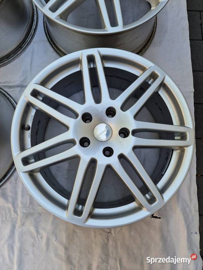 4 felgi aluminiowe 9J20 ET60 5x130 Porsche Audi aluminiowe wielkopolskie Biała Panieńska