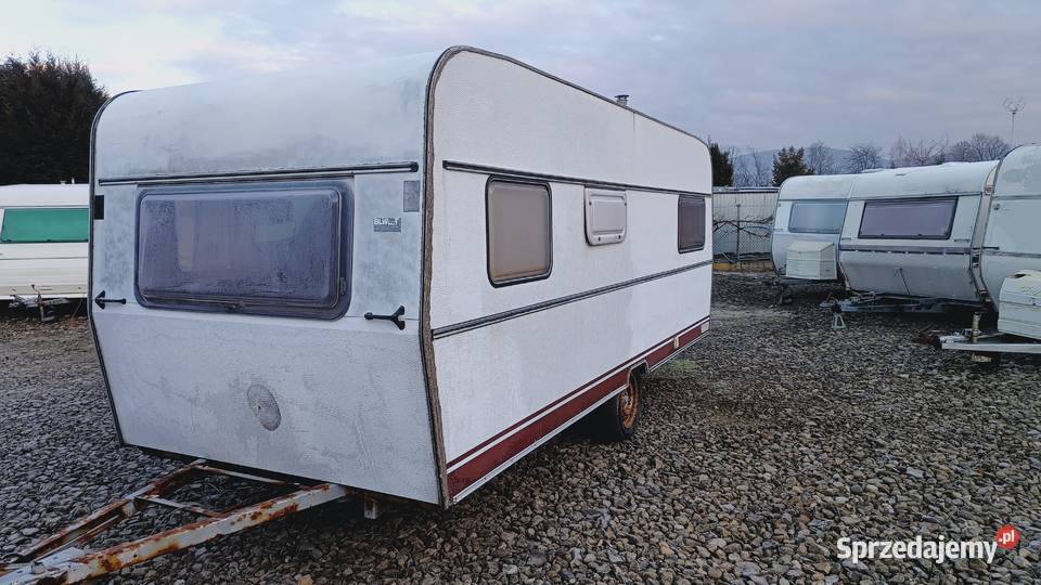 przyczepa kempingowa campingowa kemping DOMEK Międzybrodzie Bialskie