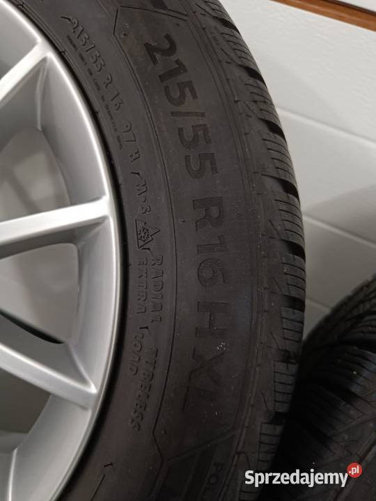 Felgi Volvo opony zimowe 21555r16 75J 5x108 lubelskie Kock