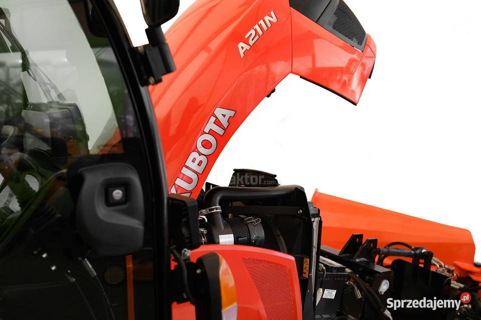 Kubota A211N 4x4 21 CAB pług do śniegu podkarpackie Tajęcina