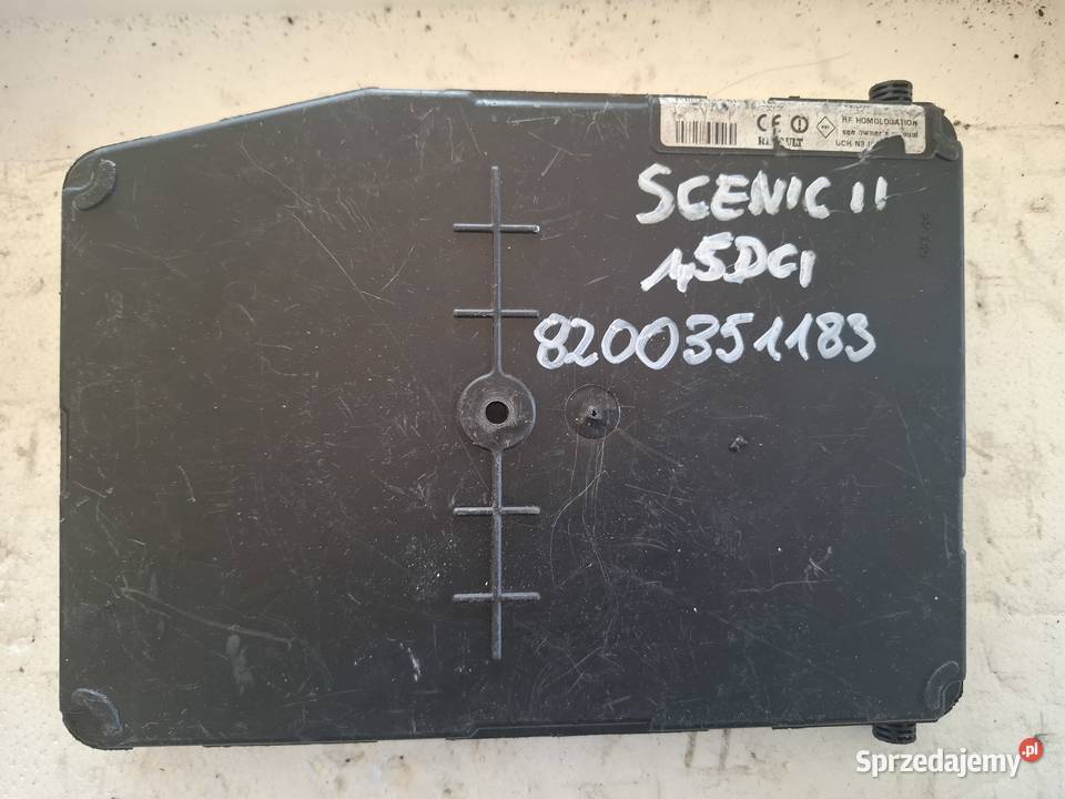 RENAULT SCENIC II skrzynka bezpieczników Kielce