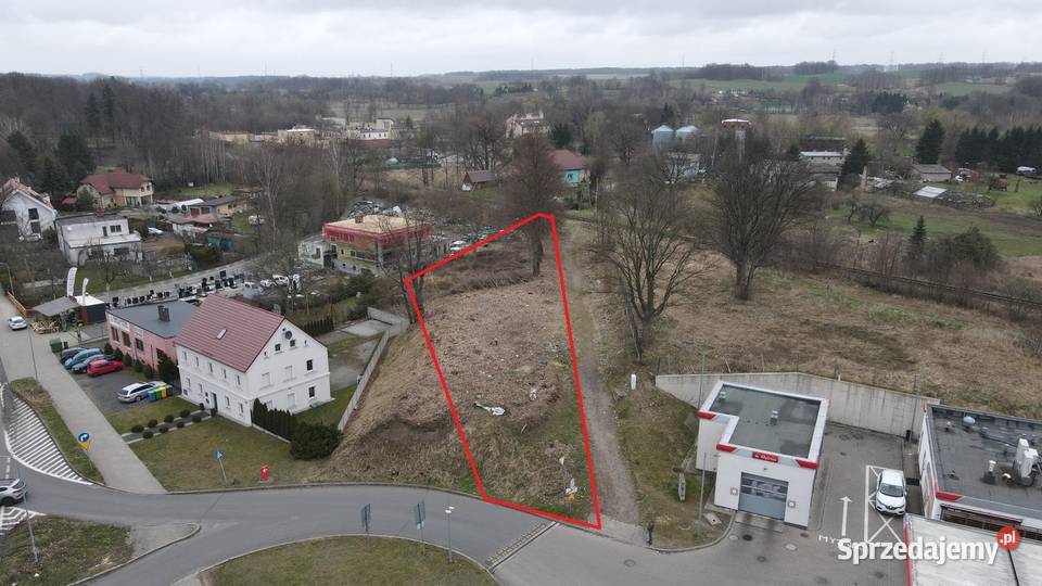 Działka 01348ha usługowo mieszkaniowa świetna Lubań