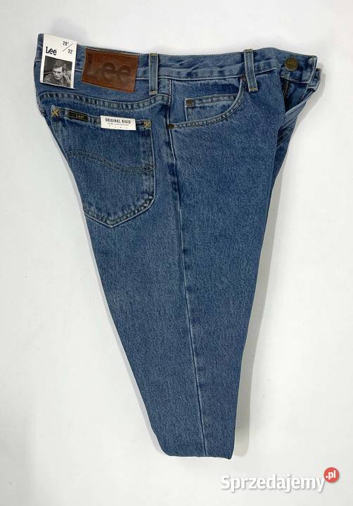 Spodnie męskie Lee Rider Stonewash W28 L32 Odzież codzienna Kraków