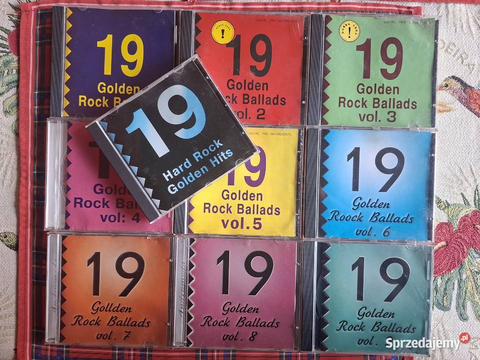 19 Golden Rock Ballads 10CD Kraków