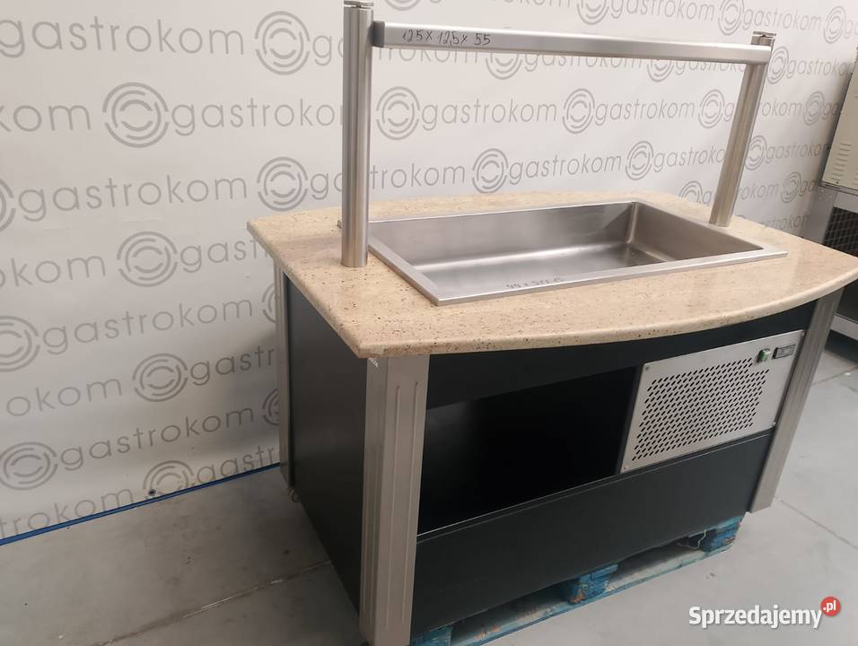 Bar sałatkowy jezdny z wanną chłodnicza 3x GN 11 Wrocław