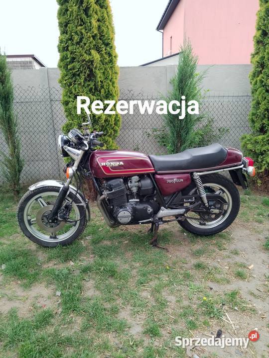 Rezerwacja Honda CB 750 Four Super Sport Honda świętokrzyskie
