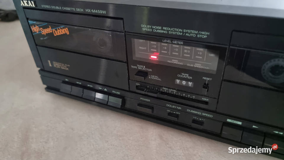Magnetofon catette deck Akai HX M459W sprzedam