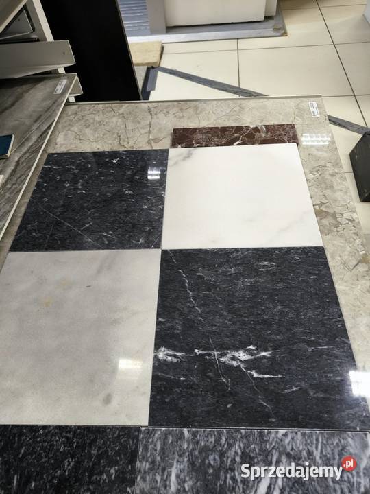 Płytki Marmur Mugla White polerowany 305x305x1 Gdynia