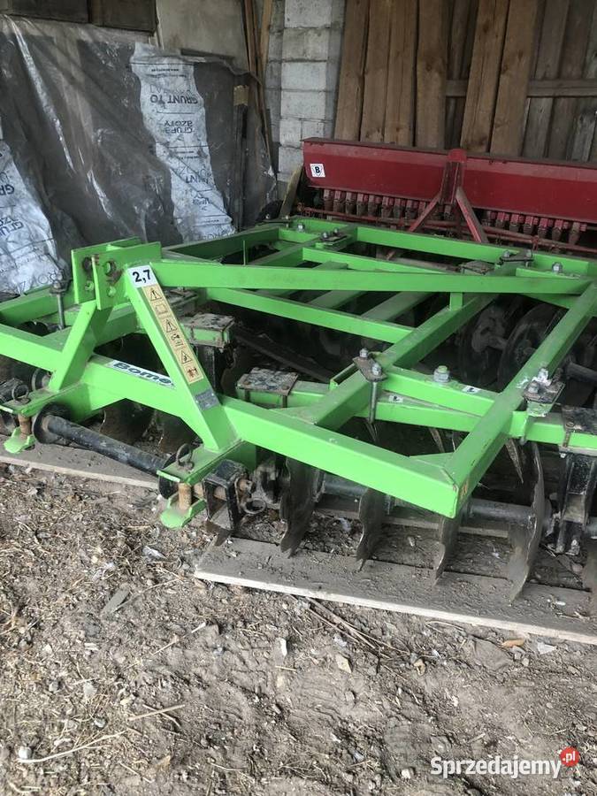 Brona talerzowa Bomet szer 27 m nieuszkodzony Radwanów-Kolonia