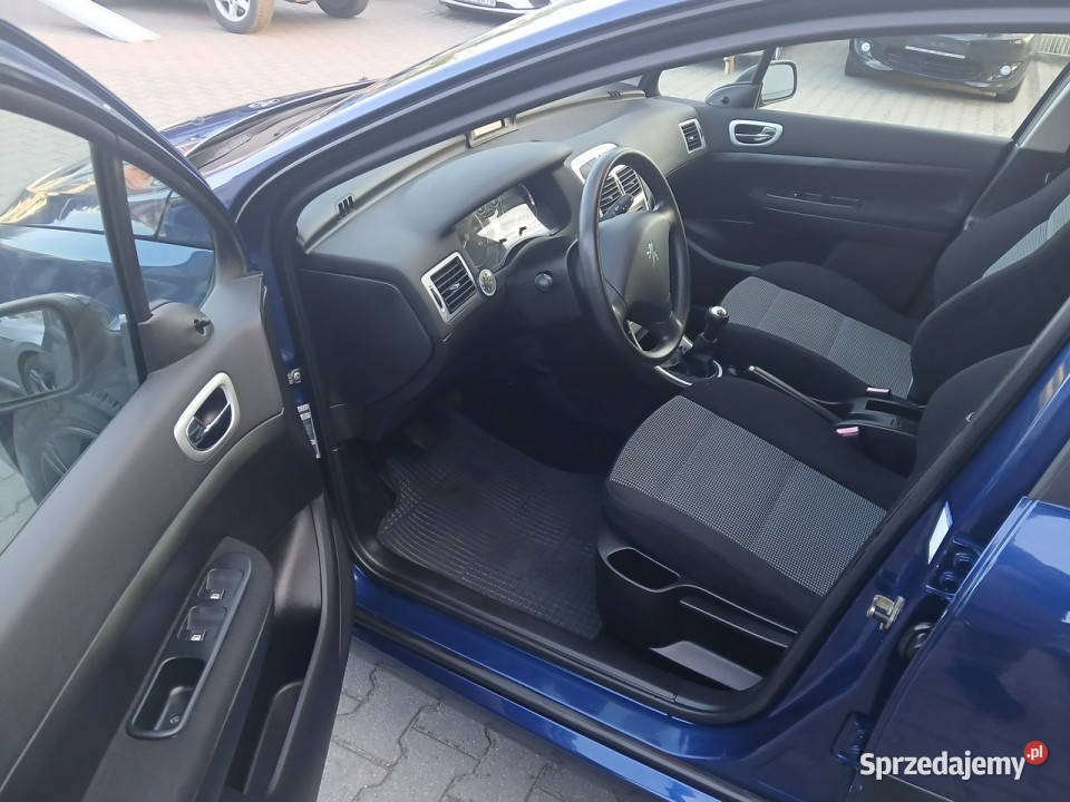 Peugeot 307 SW 16HDI klimatyzacja elektryka stan niebieski Gryfino