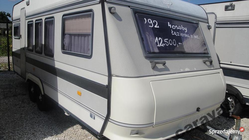 PRZYCZEPA KEMPINGOWA HOBBY TQM 525 Halinów