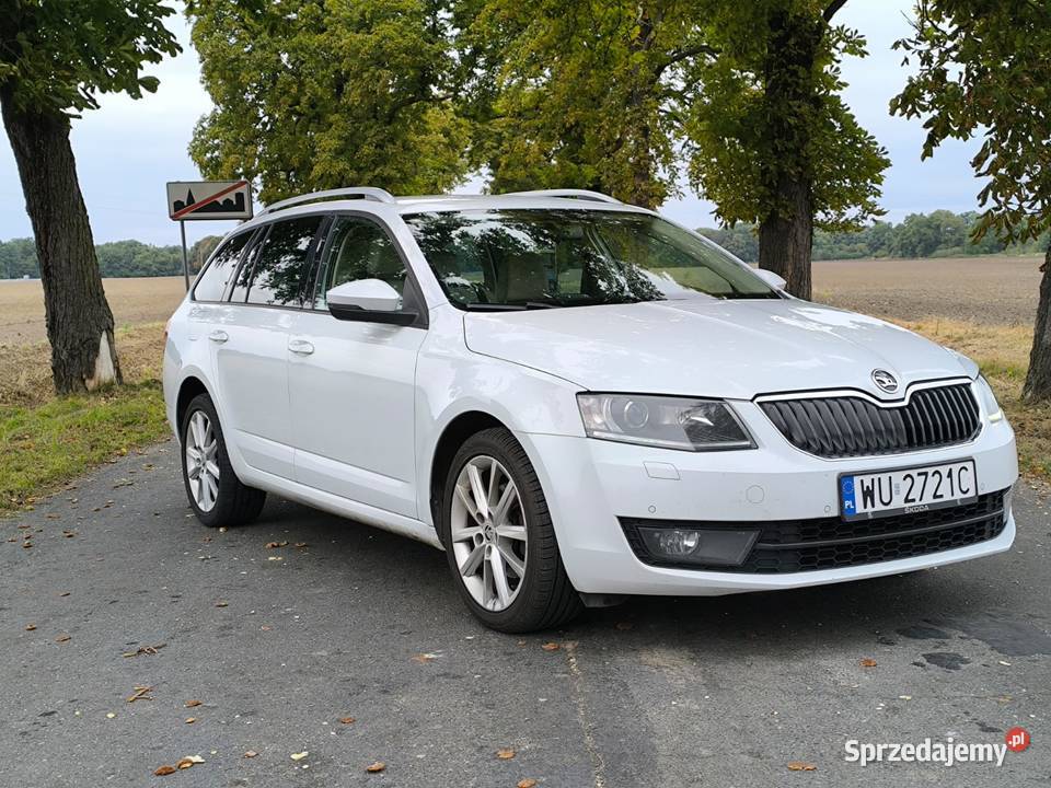 Skoda Octavia 2015 DSG 20 TDI Automat biały Namysłów sprzedam